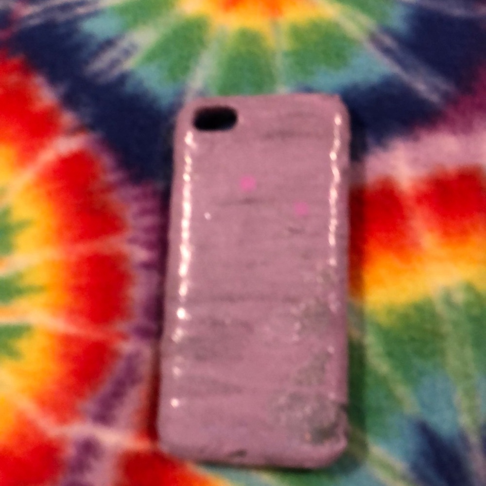 Glittery phone case